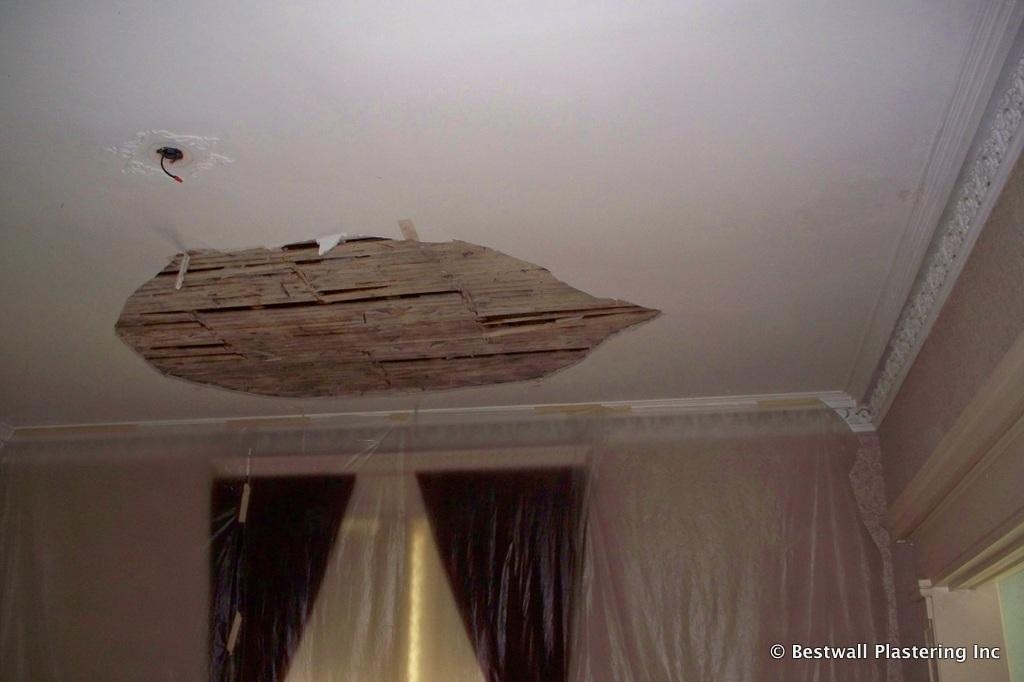 Somerset County, NJ plaster ceiling collapse
